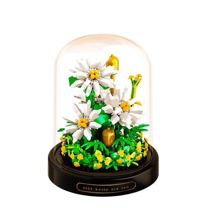 Eternal Rose Building Block Bouquet Puzzle Gift for Her