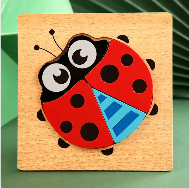 3D Animal Puzzle Set