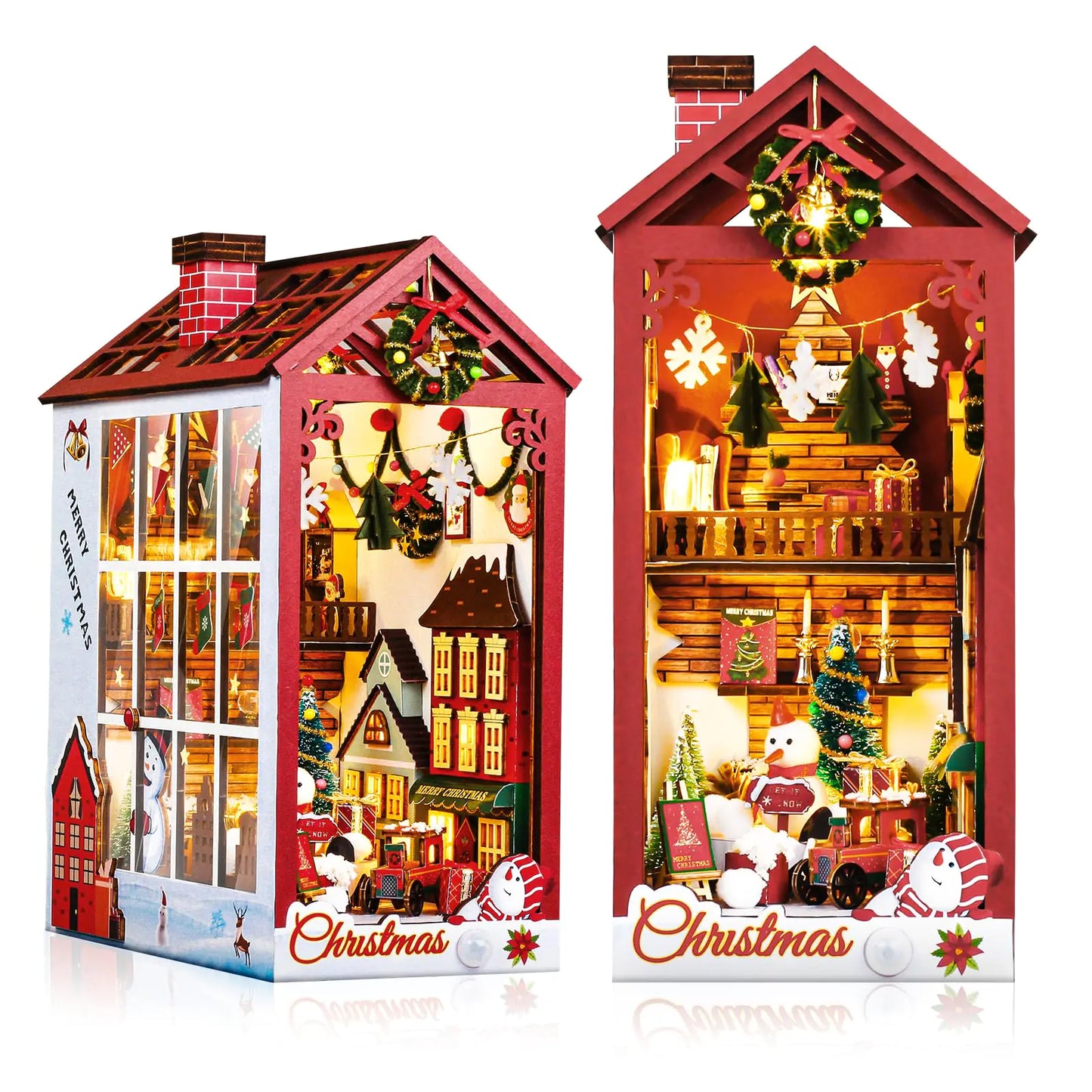 Christmas Magic DIY Dollhouse Booknook