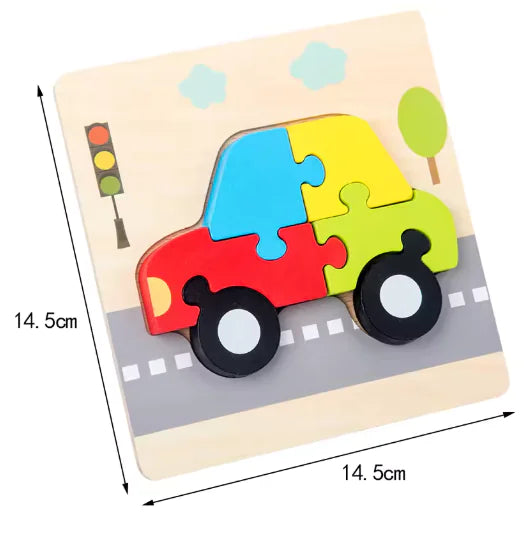 3D Animal Puzzle Set