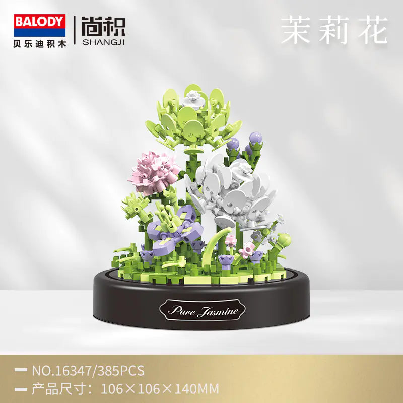 Eternal Rose Building Block Bouquet Puzzle Gift for Her