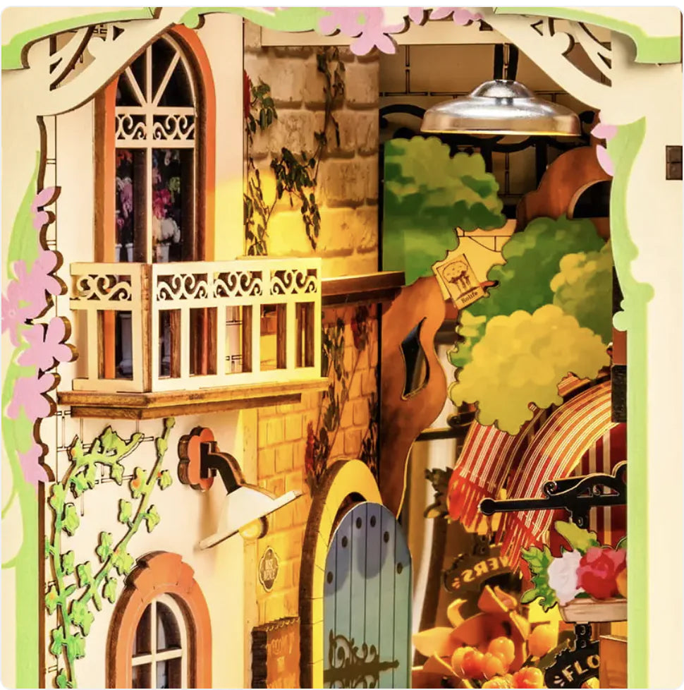 Enchanted Floral DIY 3D Book Nook Kit