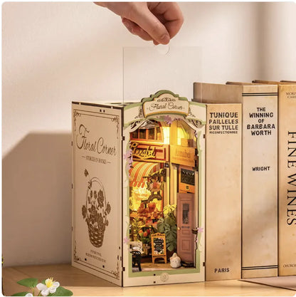 Enchanted Floral DIY 3D Book Nook Kit